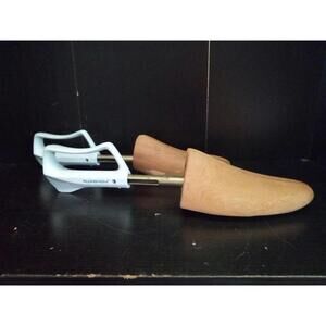 Vintage Florsheim Travel Tree Shoe Keepers Stretchers Cedar Wood M-4 ~ Trl4#380